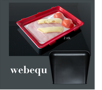 Bundle offer #3: 2 pieces of CleverTrays and a high-edged cutting board.