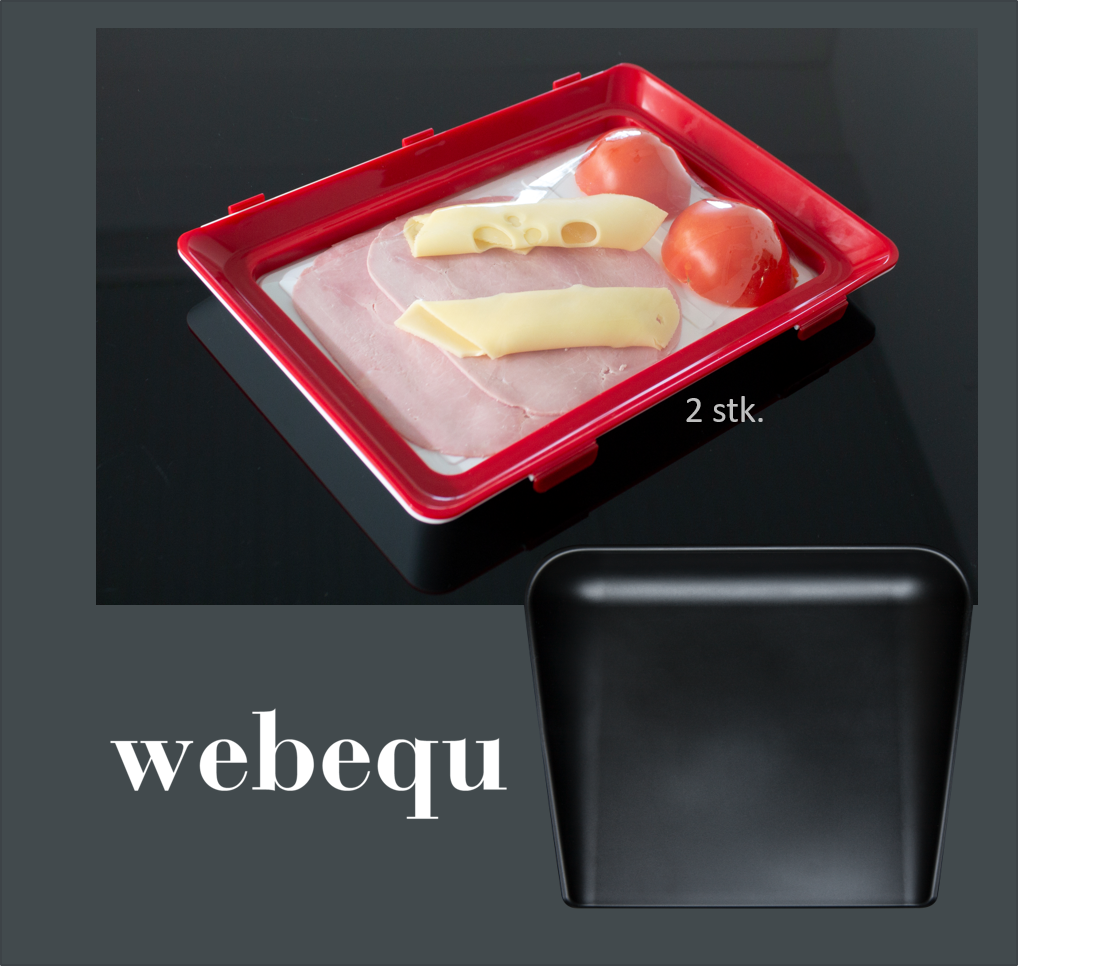 Bundle offer #3: 2 pieces of CleverTrays and a high-edged cutting board.