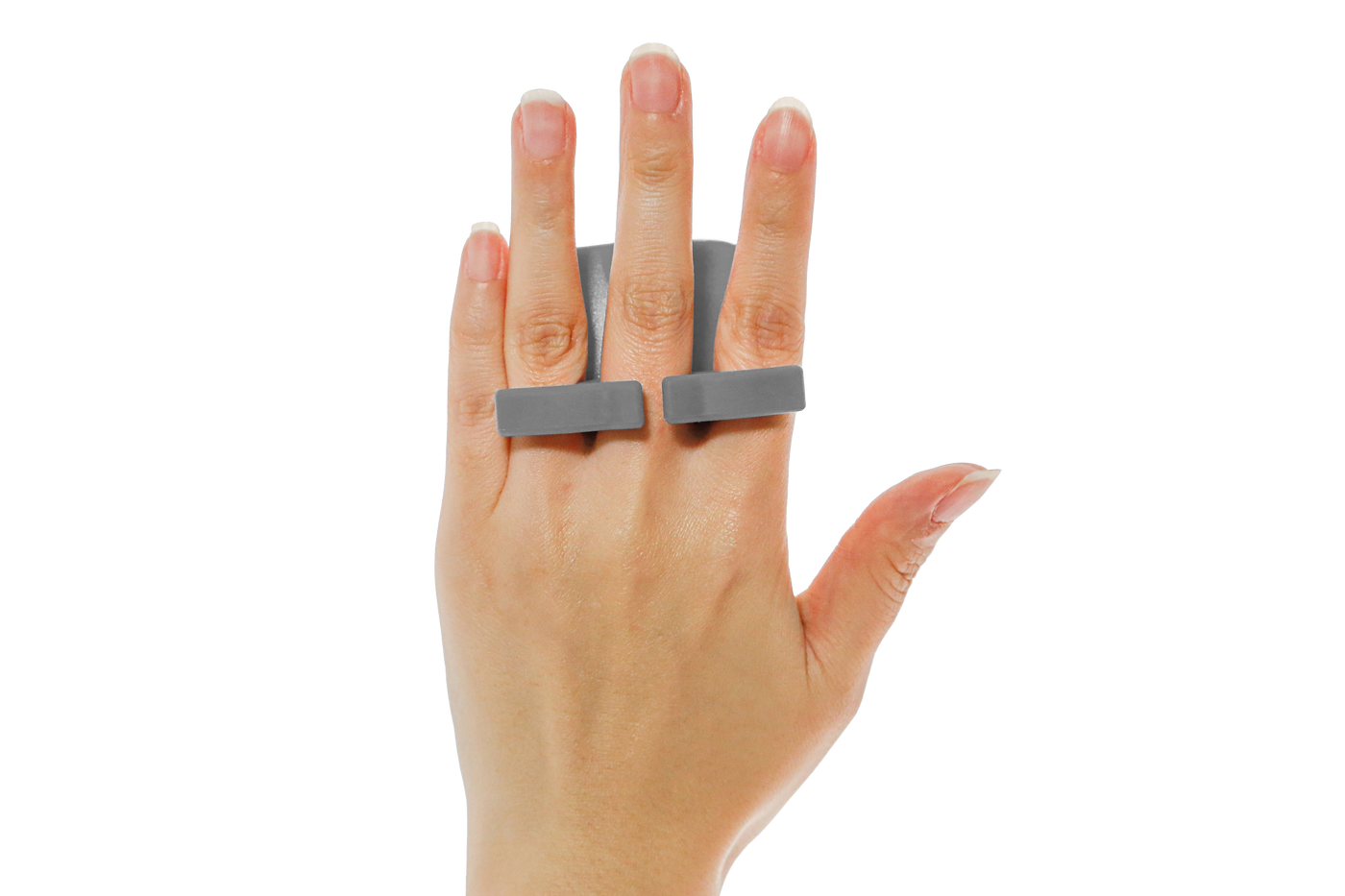 Ergonomic serrated finger-peeler